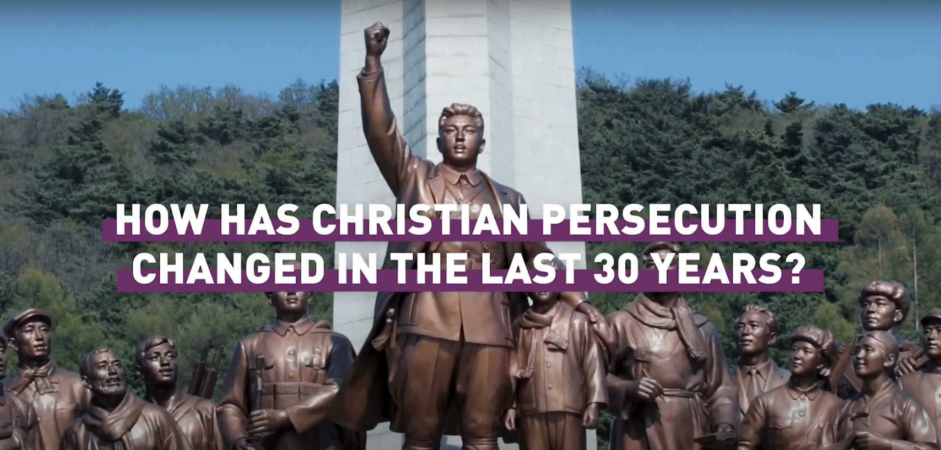 How has Christian persecution changed in the last 30 years?