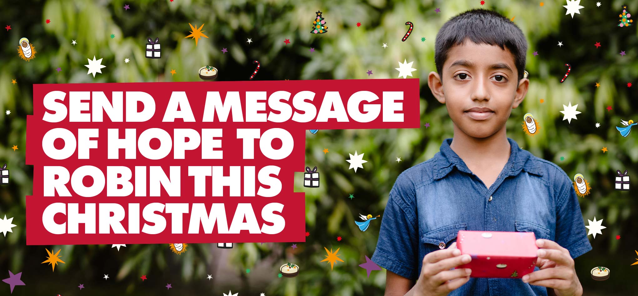 WRITE TO: 11 YEAR OLD ROBIN IN BANGLADESH